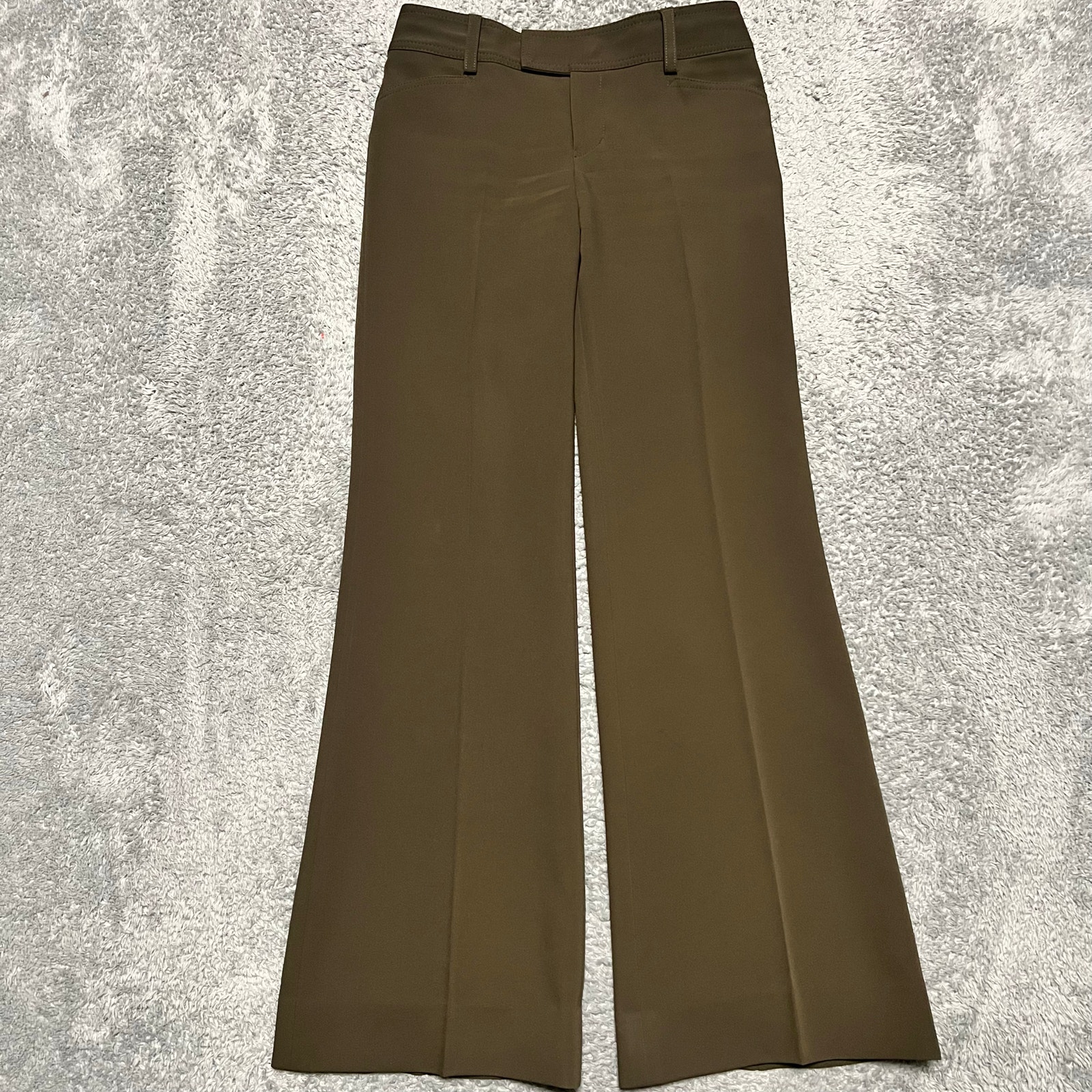 Bosch Slacks Pants Womens 34 27x30 Brown Performance Straight Leg Bosch Slacks Pants Womens 34 27x30 Brown Performance Straight Leg